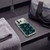Episodic Drawing Art Emerald Pattern Soft Gel Case for Apple iPhone 18 Pro