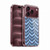Head Case Designs Printed Denim Broken Zigzag Soft Gel Case for Apple iPhone 18 Pro