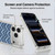 Head Case Designs Printed Denim Broken Zigzag Soft Gel Case for Apple iPhone 18 Pro