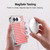 Head Case Designs Gingham-Patterns Red Soft Gel Case for Apple iPhone Duo