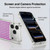 Head Case Designs Gingham-Patterns Purple Soft Gel Case for Apple iPhone 18 Pro
