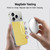 Head Case Designs Gingham-Patterns Yellow Soft Gel Case for Apple iPhone 18 Pro