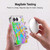 Suzan Lind Marble Abstract Rainbow Soft Gel Case for Apple iPhone Duo