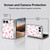 Anis Illustration Flower Pattern 2 Magnolia Soft Gel Case for Apple iPhone Duo