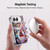 Random Galaxy Space Pizza Ride Outer Space Lazer Cat Soft Gel Case for Apple iPhone Duo