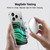 UtArt Malachite Emerald Glitter Gradient Soft Gel Case for Apple iPhone 18 Pro