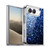PLdesign Glitter Sparkles Dark Blue Soft Gel Case for Apple iPhone Duo