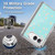 Monika Strigel Happy Daisy Aqua Soft Gel Case for Apple iPhone Duo