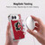 NHL Calgary Flames Net Pattern Soft Gel Case for Apple iPhone Duo