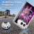 Random Galaxy Animals Disco Dancing Cat Soft Gel Case for Apple iPhone Duo