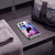 Random Galaxy Animals Laser Space Cat Riding Llama Soft Gel Case for Apple iPhone Duo