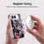 Random Galaxy Animals Space Cats Riding Donuts Soft Gel Case for Apple iPhone Duo