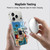 Random Galaxy Animals Aloha Hawaiian Pug Soft Gel Case for Apple iPhone 18 Pro Max