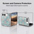 Micklyn Le Feuvre Floral Patterns Red And Blue Soft Gel Case for Apple iPhone Duo