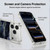UtArt Dark Night Marble Silver Midnight Sky Soft Gel Case for Apple iPhone 18 Pro
