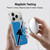 NFL Carolina Panthers Logo Stripes Soft Gel Case for Apple iPhone 18 Pro Max