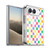 Ninola Colorful Geometric Checkered Soft Gel Case for Apple iPhone Duo