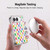 Ninola Colorful Geometric Checkered Soft Gel Case for Apple iPhone Duo