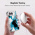 Grace Illustration Cow Prints Blue Soft Gel Case for Apple iPhone Duo