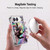 Random Galaxy Space Cat Galaxy Dragon Soft Gel Case for Apple iPhone Duo
