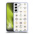 Cat Coquillette Linear White Evil Eyes Pattern Soft Gel Case for Samsung Galaxy S22 5G