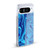 Suzan Lind Marble Blue Soft Gel Case for Google Pixel 10a