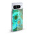 UtArt Malachite Emerald Liquid Gem Soft Gel Case for Google Pixel 10a