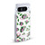 Frida Kahlo Purple Florals Pattern Soft Gel Case for Google Pixel 10a