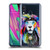 Pixie Cold Cats Hippy Lion Soft Gel Case for Samsung Galaxy A40 (2019)