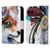 Pixie Cold Animals Fox Leather Book Wallet Case Cover For Apple iPhone Duo