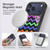 PLdesign Geometric Zigzag Gel Armour Case For Apple iPhone 18 Pro