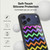 PLdesign Geometric Zigzag Gel Armour Case For Apple iPhone 18 Pro