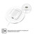 Anne Stokes Fantasy Designs Woodland Guardian Dragon Clear Hard Crystal Cover Case for Apple AirPods 1 1st Gen / 2 2nd Gen Charging Case