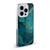 LebensArt Mineral Marble Glam Turquoise Soft Gel Case for Apple iPhone 12 Mini