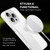 LebensArt Mineral Marble Glam Turquoise Soft Gel Case for Apple iPhone 13
