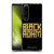 Black Adam Graphics Logotype Soft Gel Case for Sony Xperia 1 III