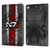 EA Bioware Mass Effect Graphics N7 Logo Distressed Leather Book Wallet Case Cover For Apple iPad 9.7 2017 / iPad 9.7 2018