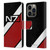 EA Bioware Mass Effect Graphics N7 Logo Stripes Leather Book Wallet Case Cover For Apple iPhone 14 Pro