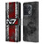 EA Bioware Mass Effect Graphics N7 Logo Distressed Leather Book Wallet Case Cover For OnePlus 10 Pro