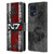 EA Bioware Mass Effect Graphics N7 Logo Distressed Leather Book Wallet Case Cover For OPPO Find X5