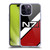EA Bioware Mass Effect Graphics N7 Logo Stripes Soft Gel Case for Apple iPhone 14 Pro Max & MagSafe