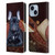 Klaudia Senator French Bulldog 2 Classic Couch Leather Book Wallet Case Cover For Apple iPhone 14 Plus