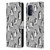 Andrea Lauren Design Birds Gray Penguins Leather Book Wallet Case Cover For OPPO A54 5G