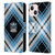 Glasgow Warriors Logo 2 Diagonal Tartan Leather Book Wallet Case Cover For Apple iPhone 13 Mini