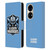 Glasgow Warriors Logo Plain Blue Leather Book Wallet Case Cover For Huawei P50