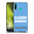 Glasgow Warriors Logo Text Type Blue Soft Gel Case for Huawei P40 lite E