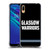 Glasgow Warriors Logo Text Type Black Soft Gel Case for Huawei Y6 Pro (2019)