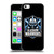 Glasgow Warriors Logo Plain Black Soft Gel Case for Apple iPhone 5c
