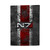 EA Bioware Mass Effect Graphics N7 Logo Distressed Vinyl Sticker Skin Decal Cover for Sony PS5 Disc Edition Bundle