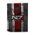 EA Bioware Mass Effect Graphics N7 Logo Distressed Vinyl Sticker Skin Decal Cover for Sony PS5 Disc Edition Bundle